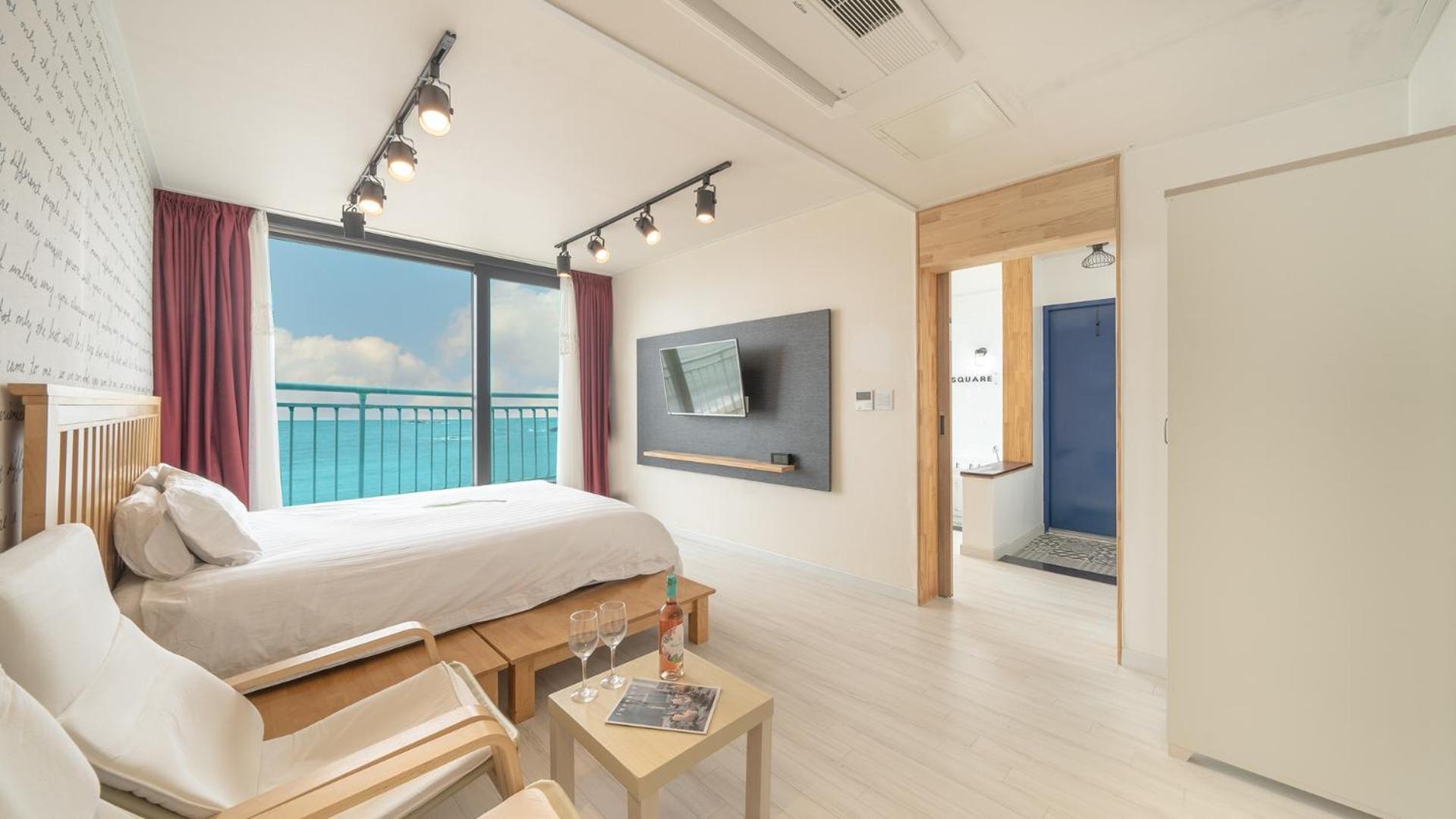 Goseong Littlesquare Oceanview Pension Chambre photo