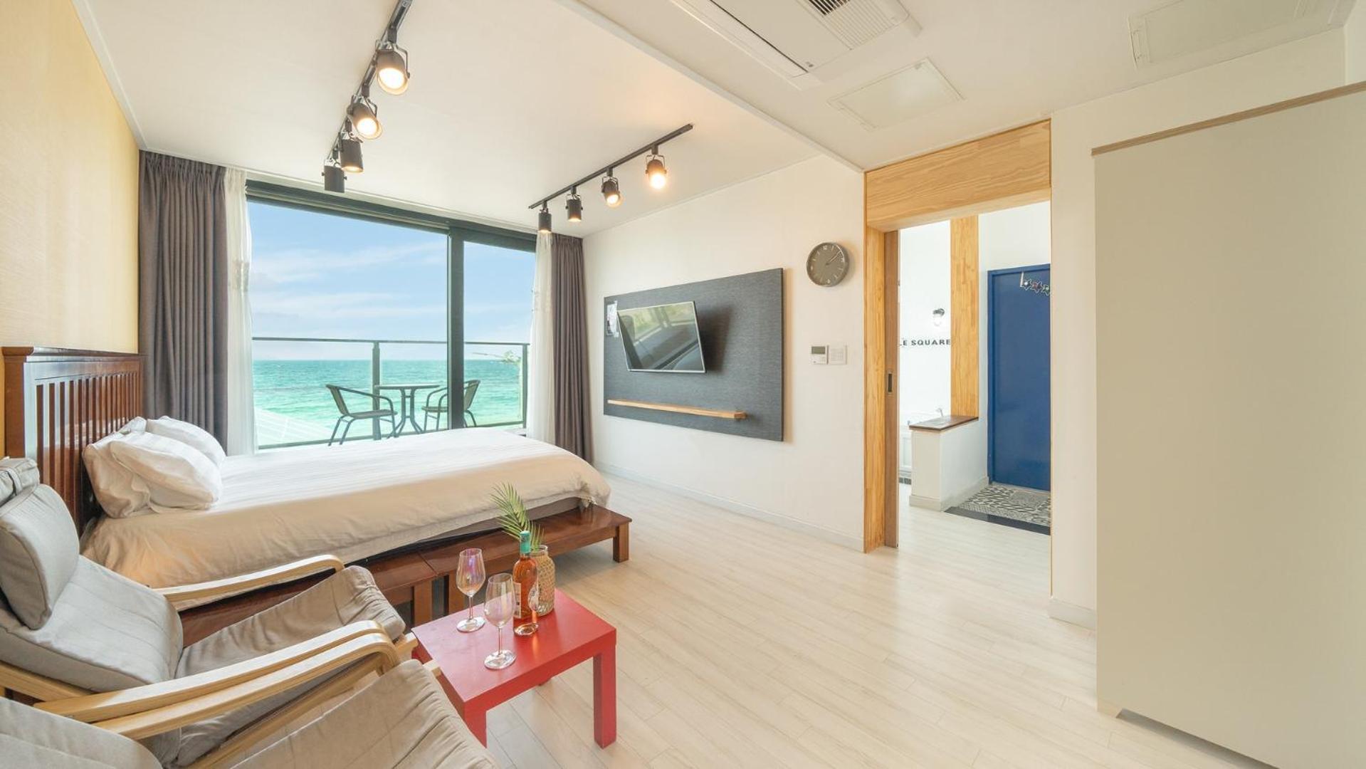 Goseong Littlesquare Oceanview Pension Chambre photo