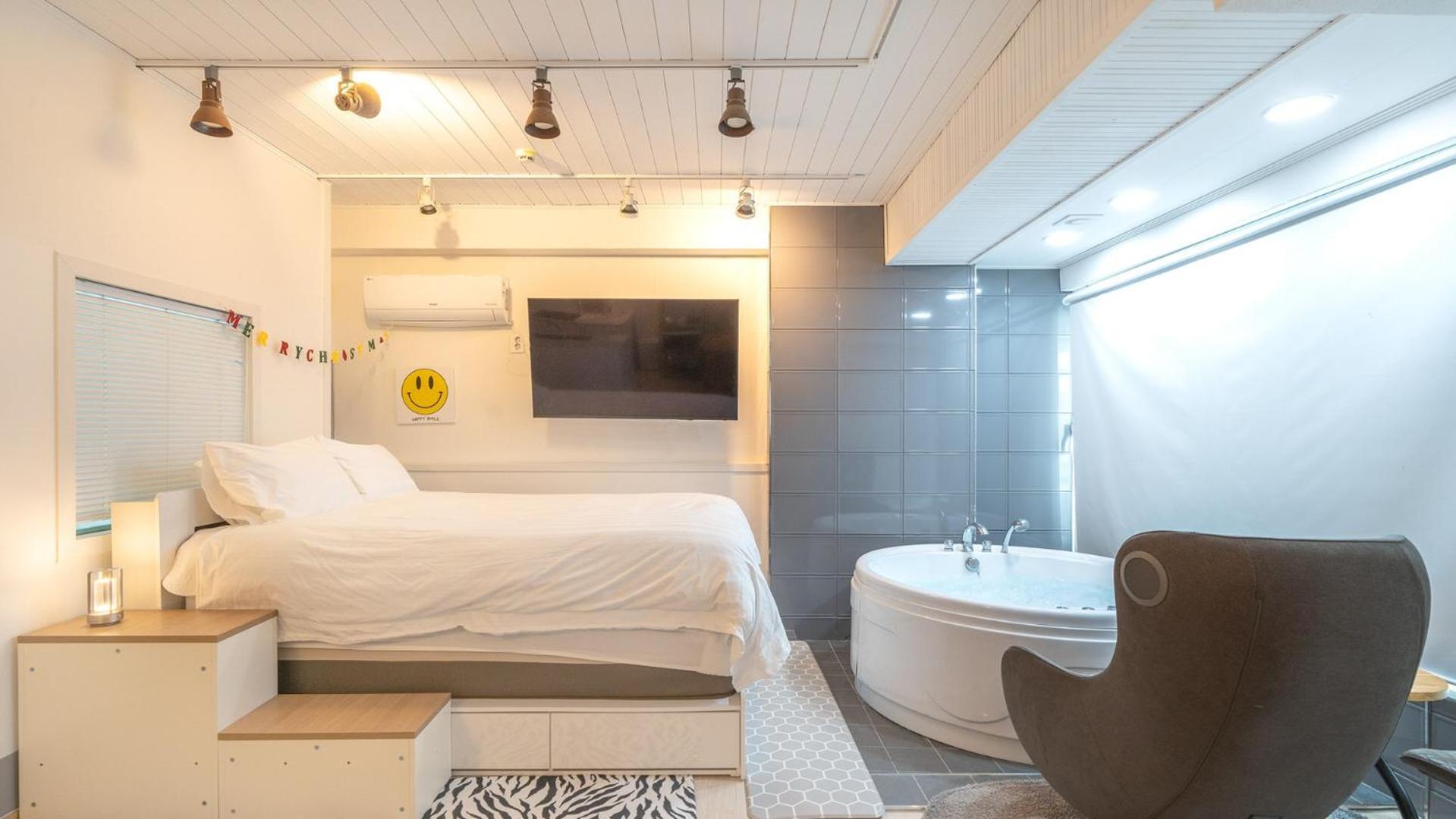 Goseong Littlesquare Oceanview Pension Chambre photo